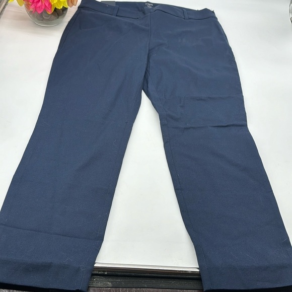 J. Crew NWT Navy Blue Winnie Pant Size 12 - Picture 1 of 9